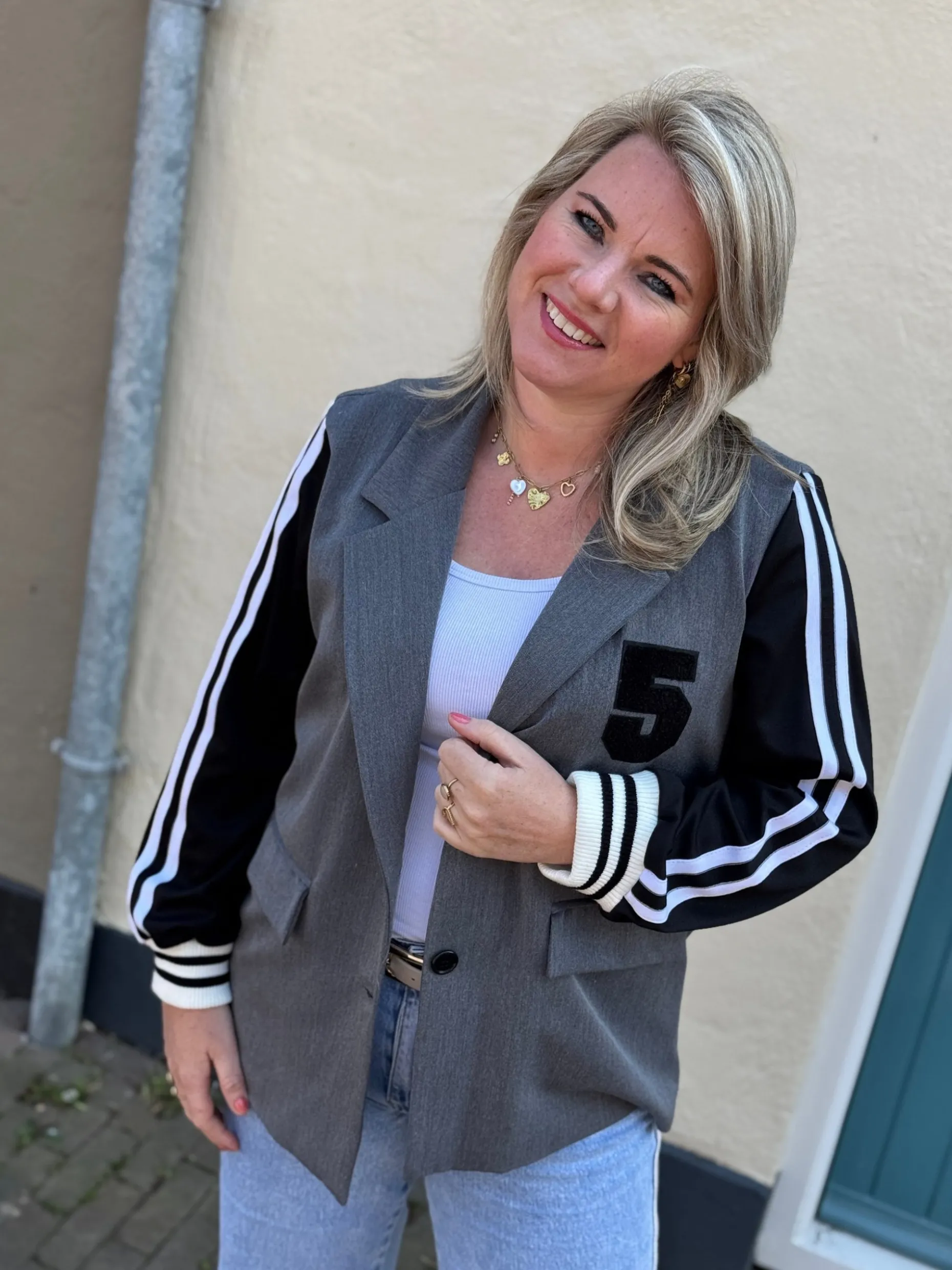 Blazer Caitlin grey