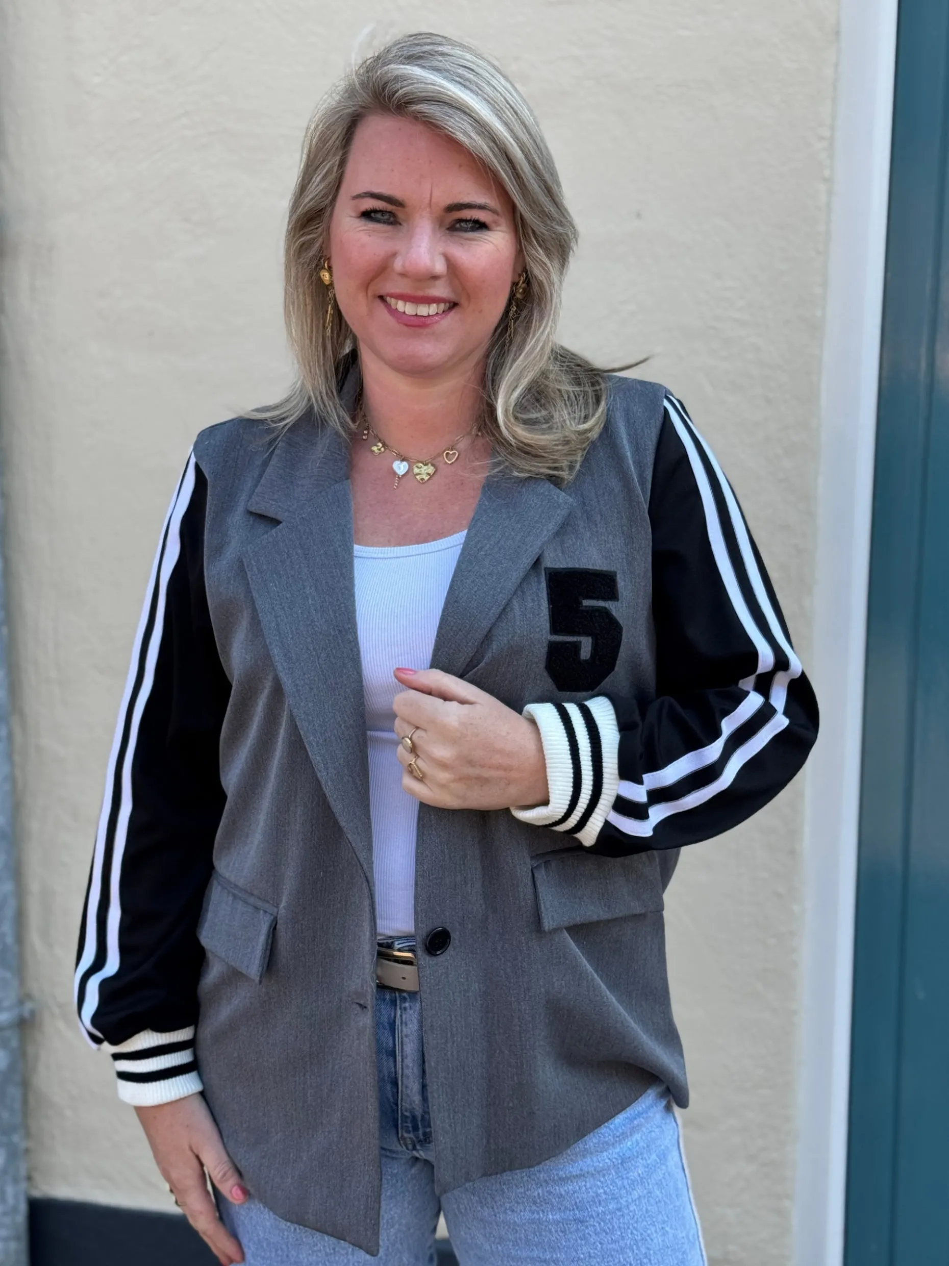 Blazer Caitlin grey