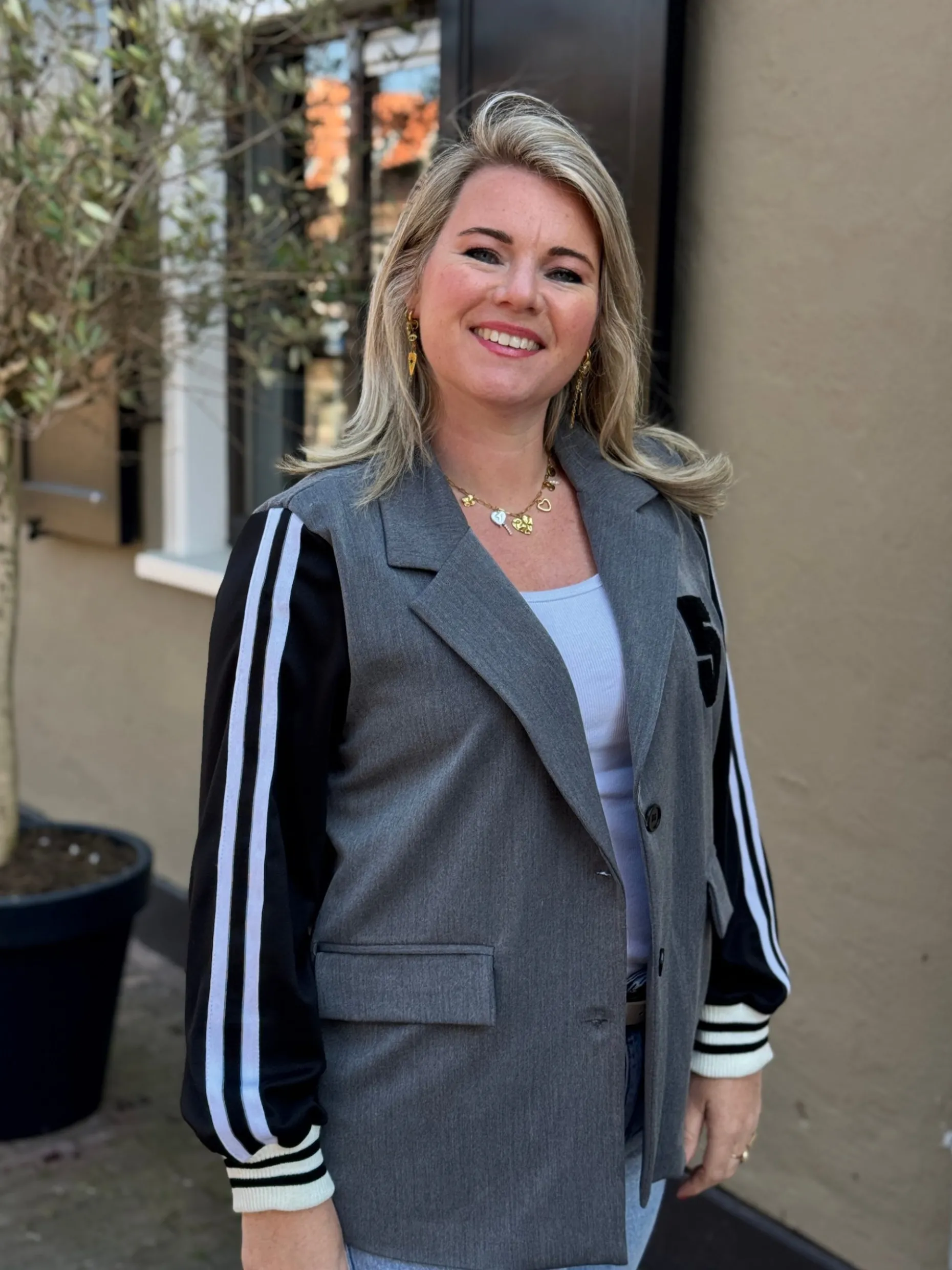 Blazer Caitlin grey