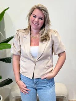 Blazer Gaby beige