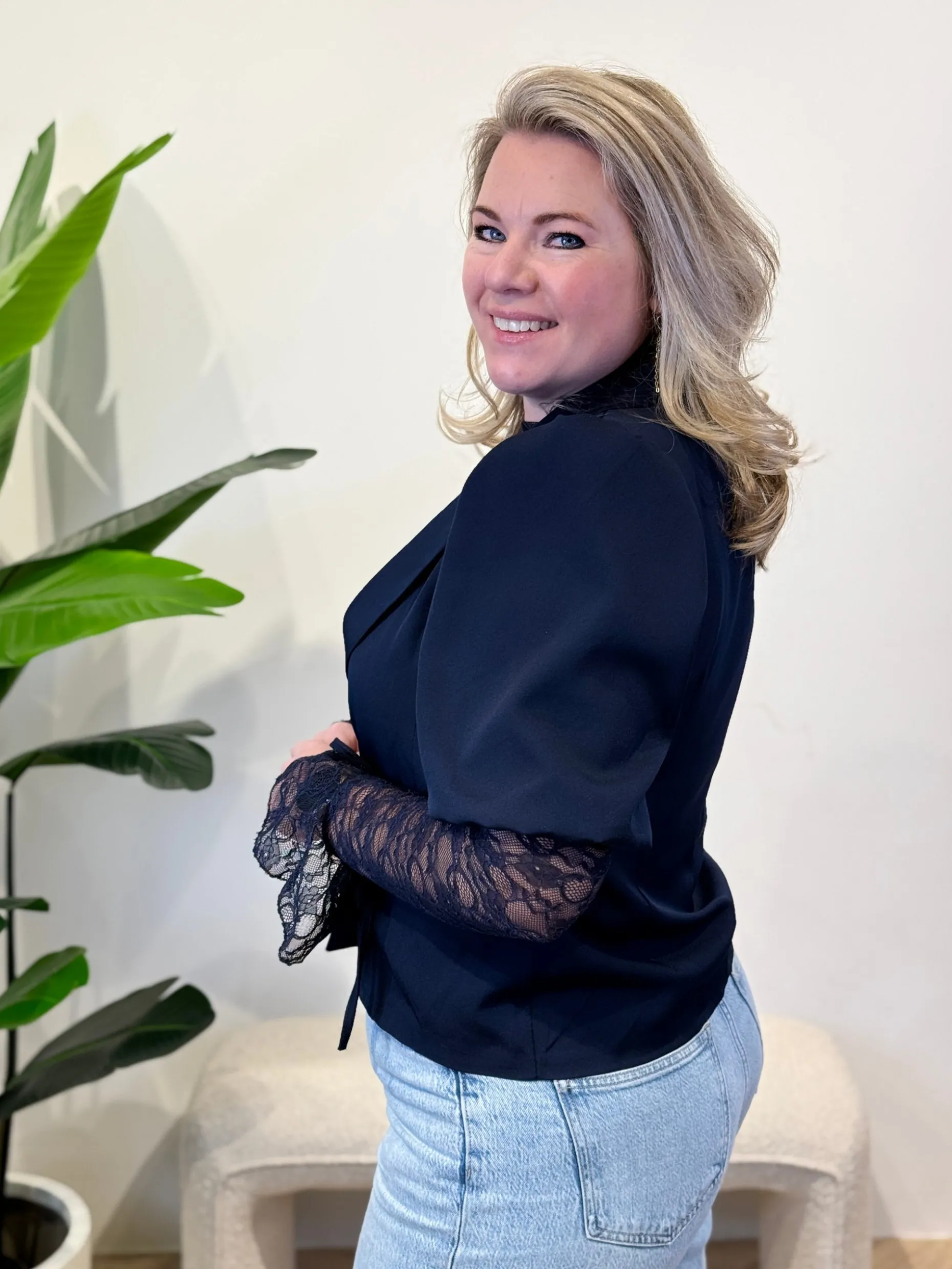 Blazer Lize donkerblauw