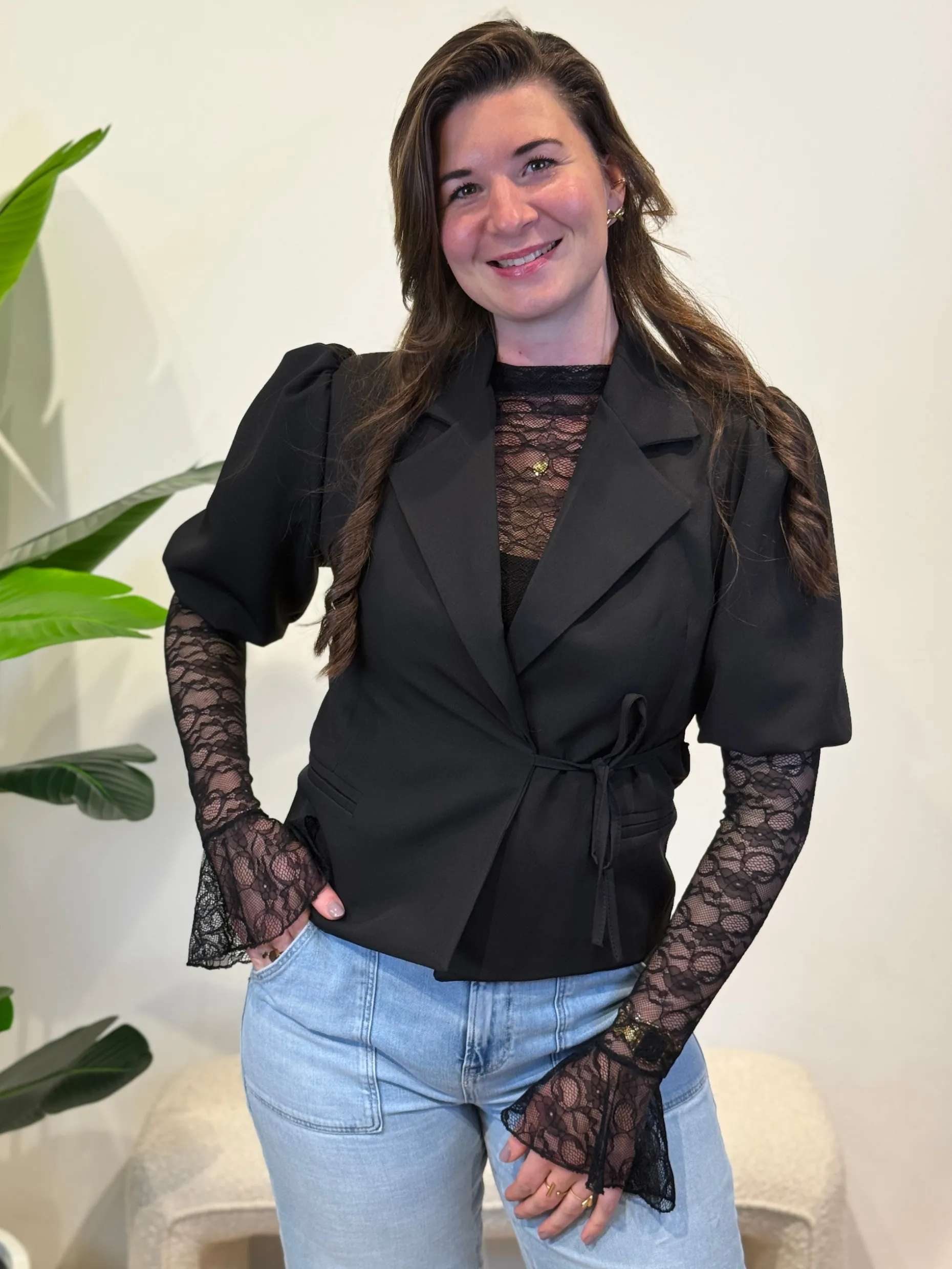 Blazer Lize zwart