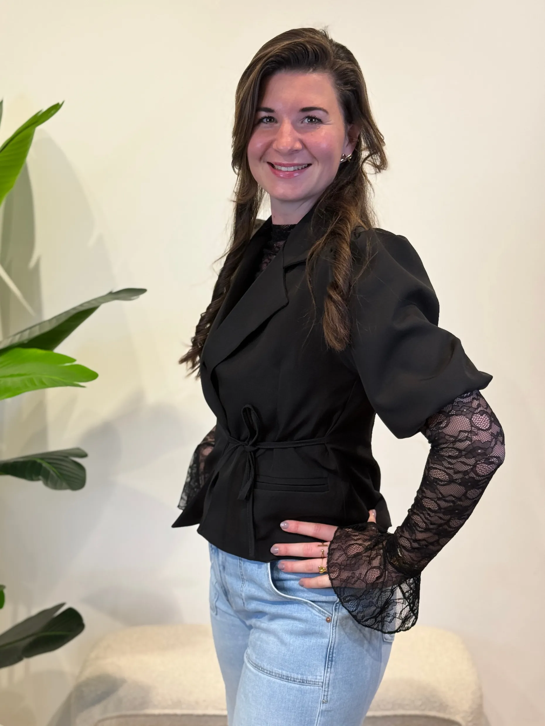 Blazer Lize zwart