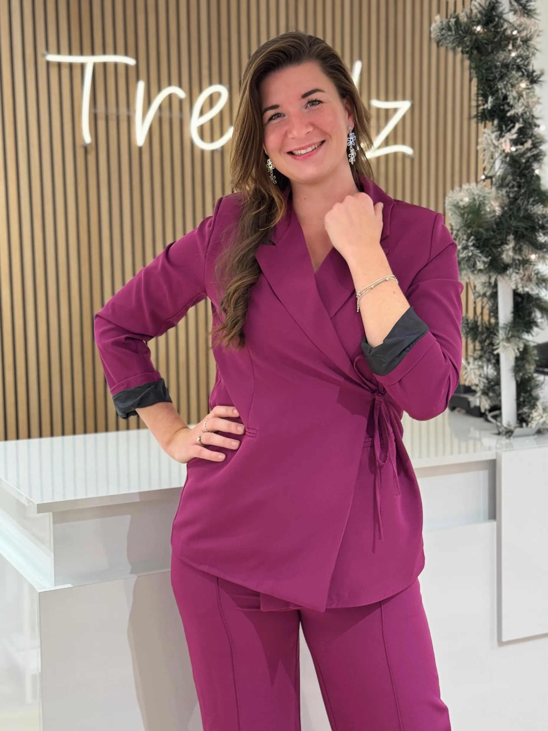 Blazer Lynn magenta
