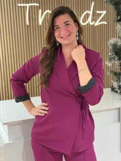 Blazer Lynn magenta