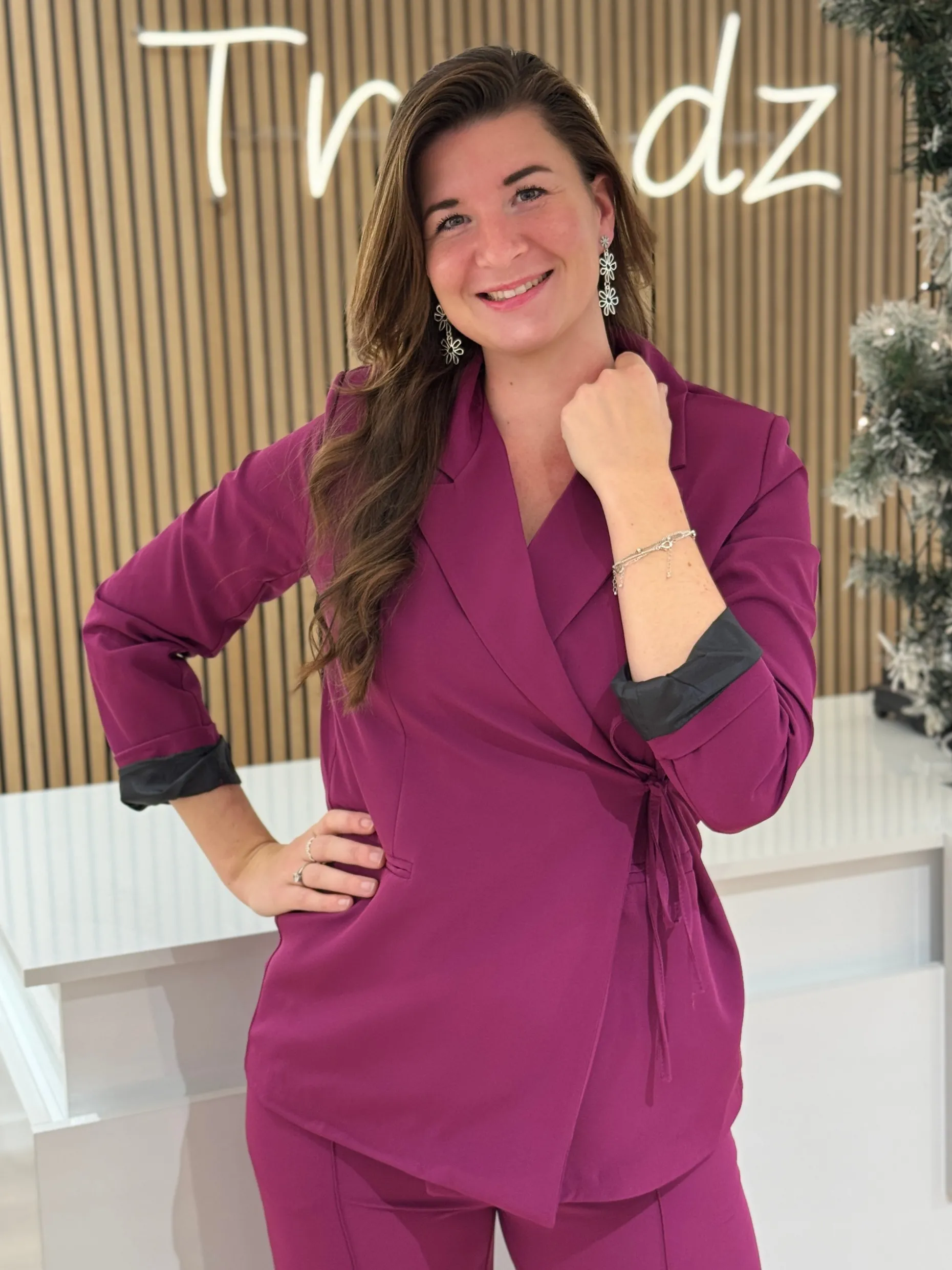 Blazer Lynn magenta