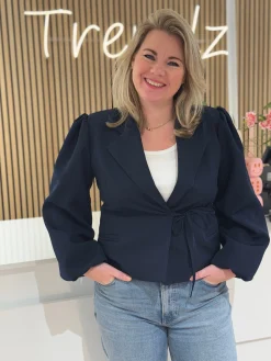 Blazer Megan donkerblauw
