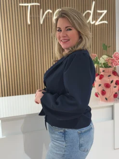 Blazer Megan donkerblauw