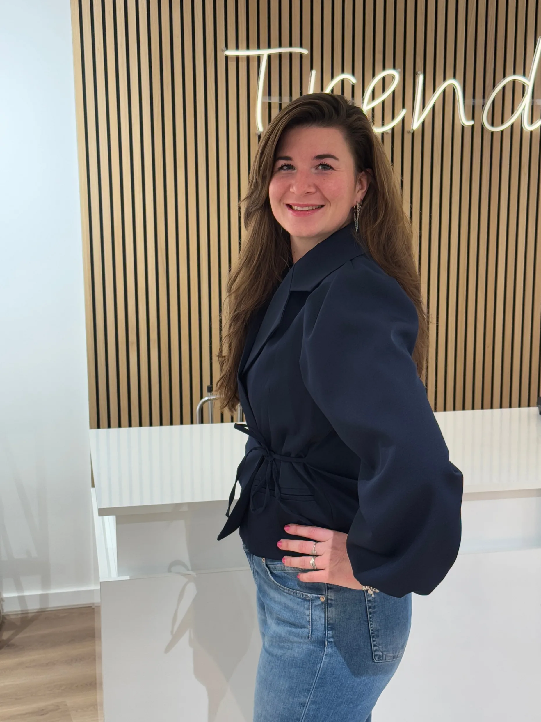 Blazer Megan donkerblauw