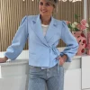 Blazer Megan lichtblauw