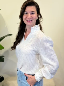 Blouse Celeste white