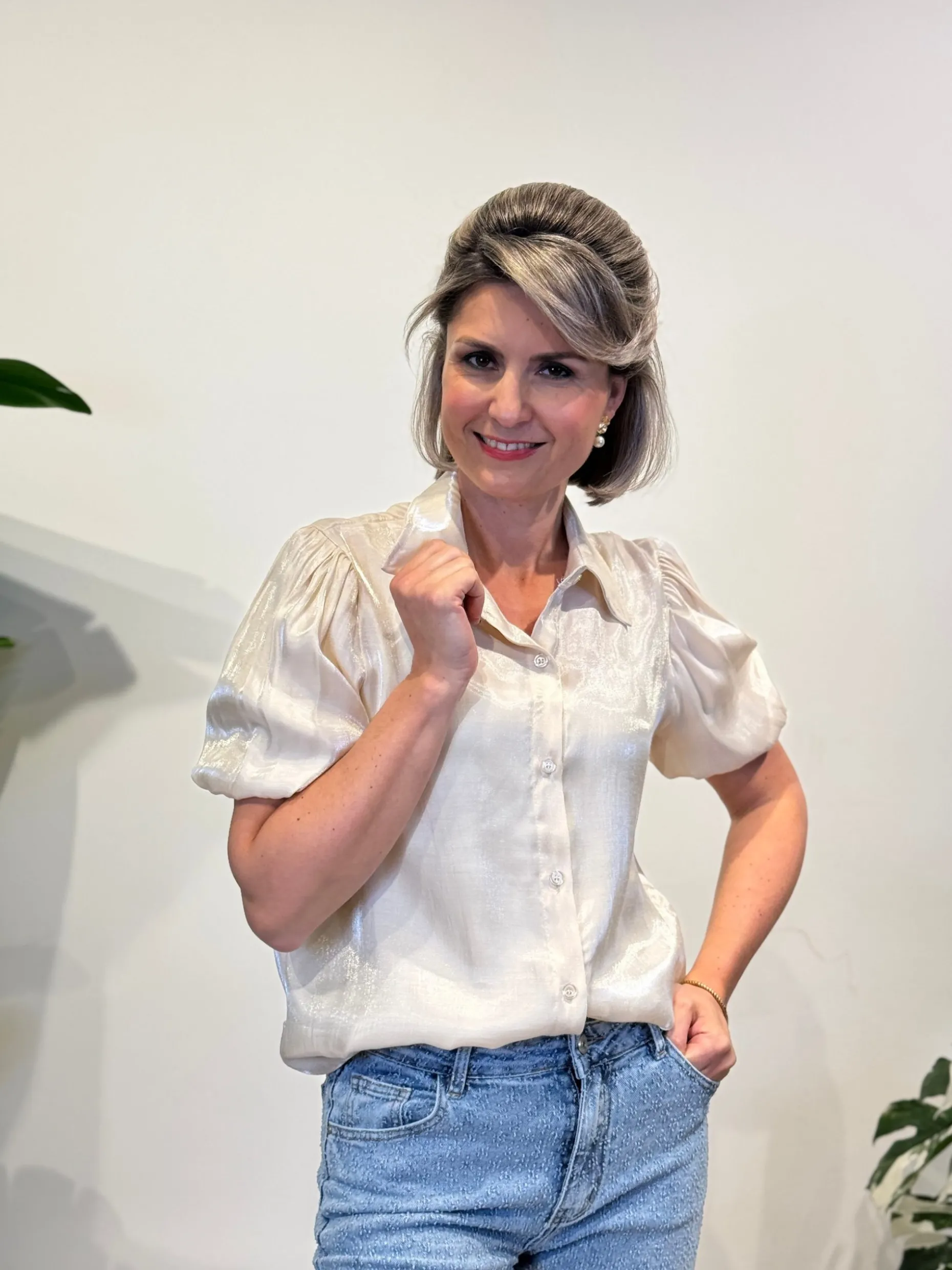 Blouse Diana beige