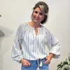 Blouse Gemmie blauw