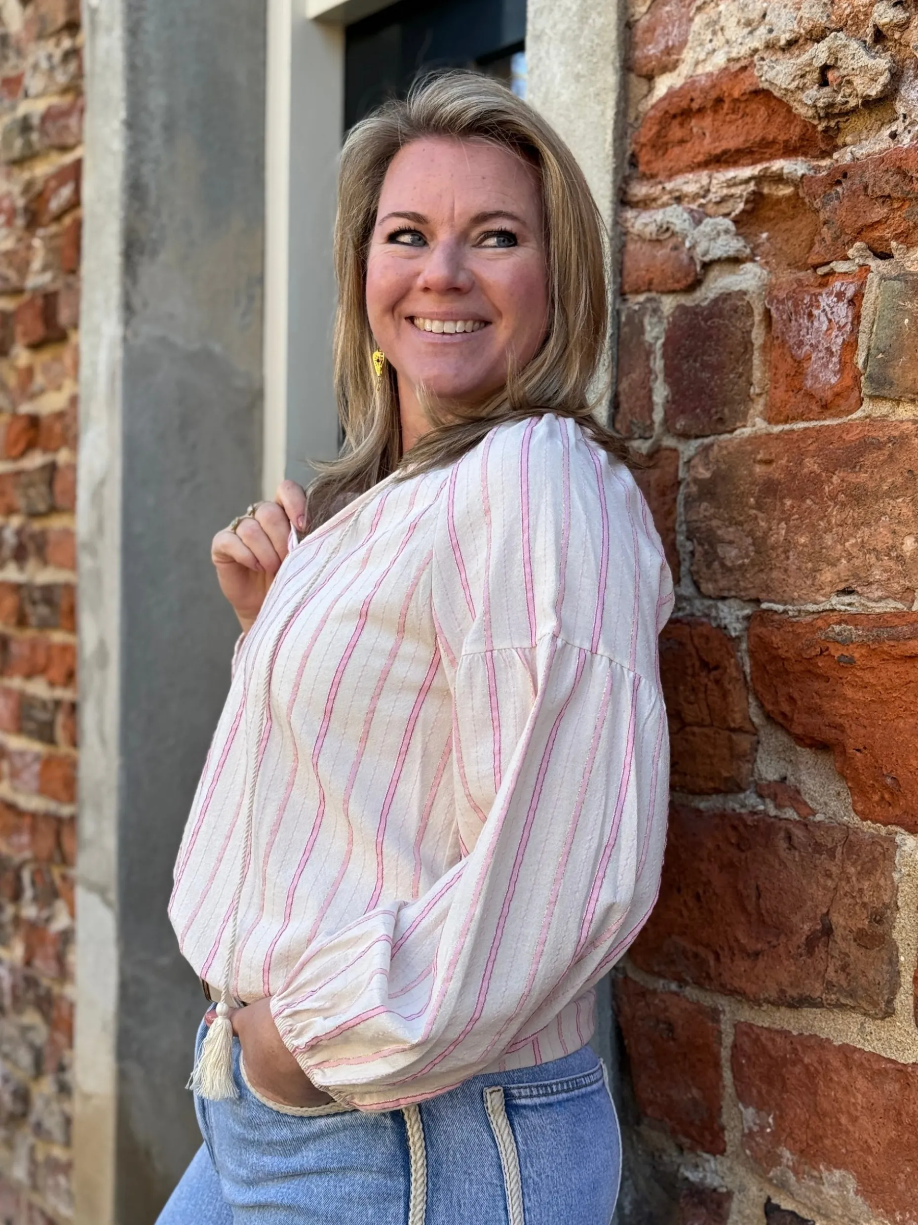 Blouse Gemmie roze