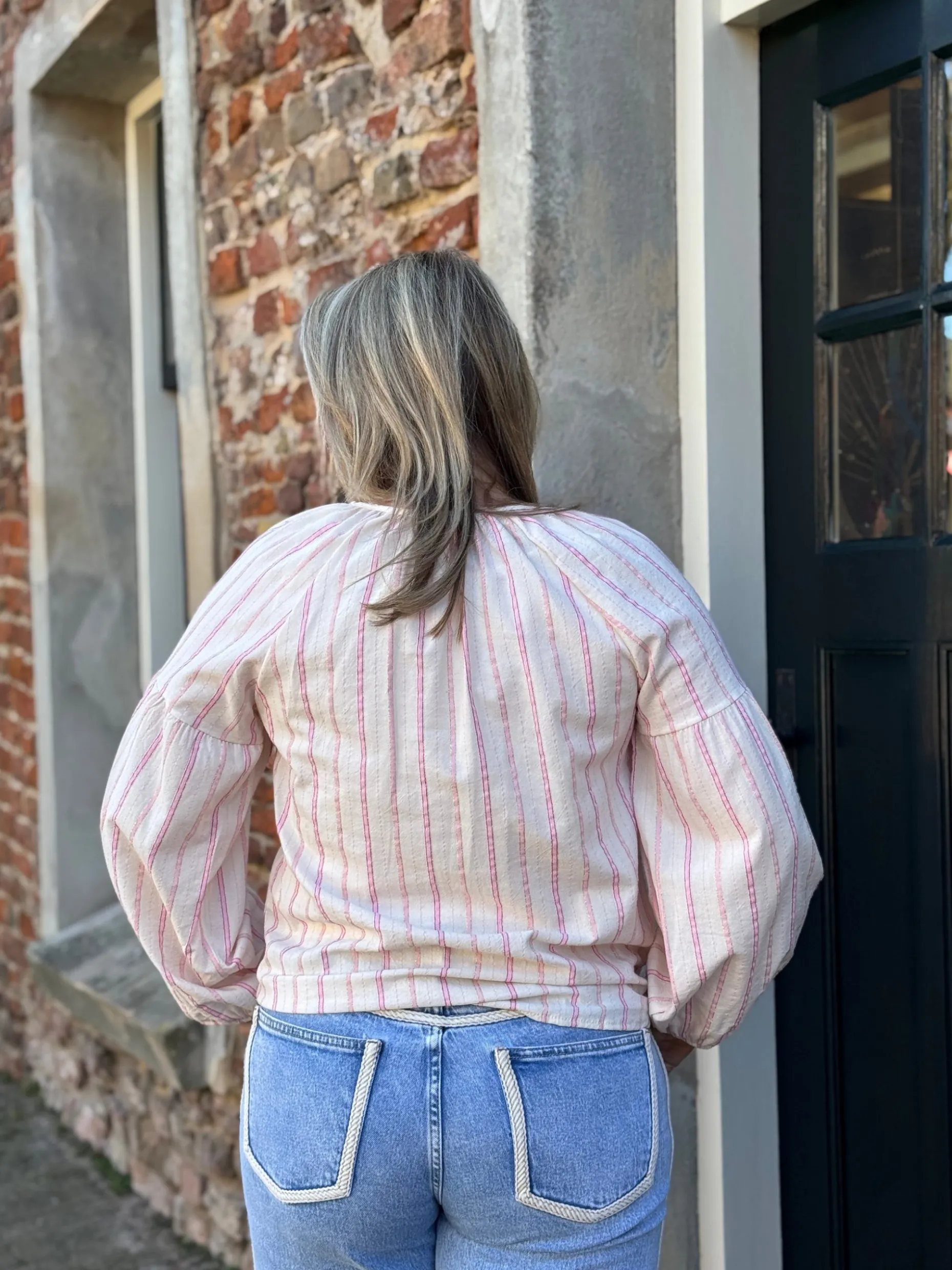 Blouse Gemmie roze