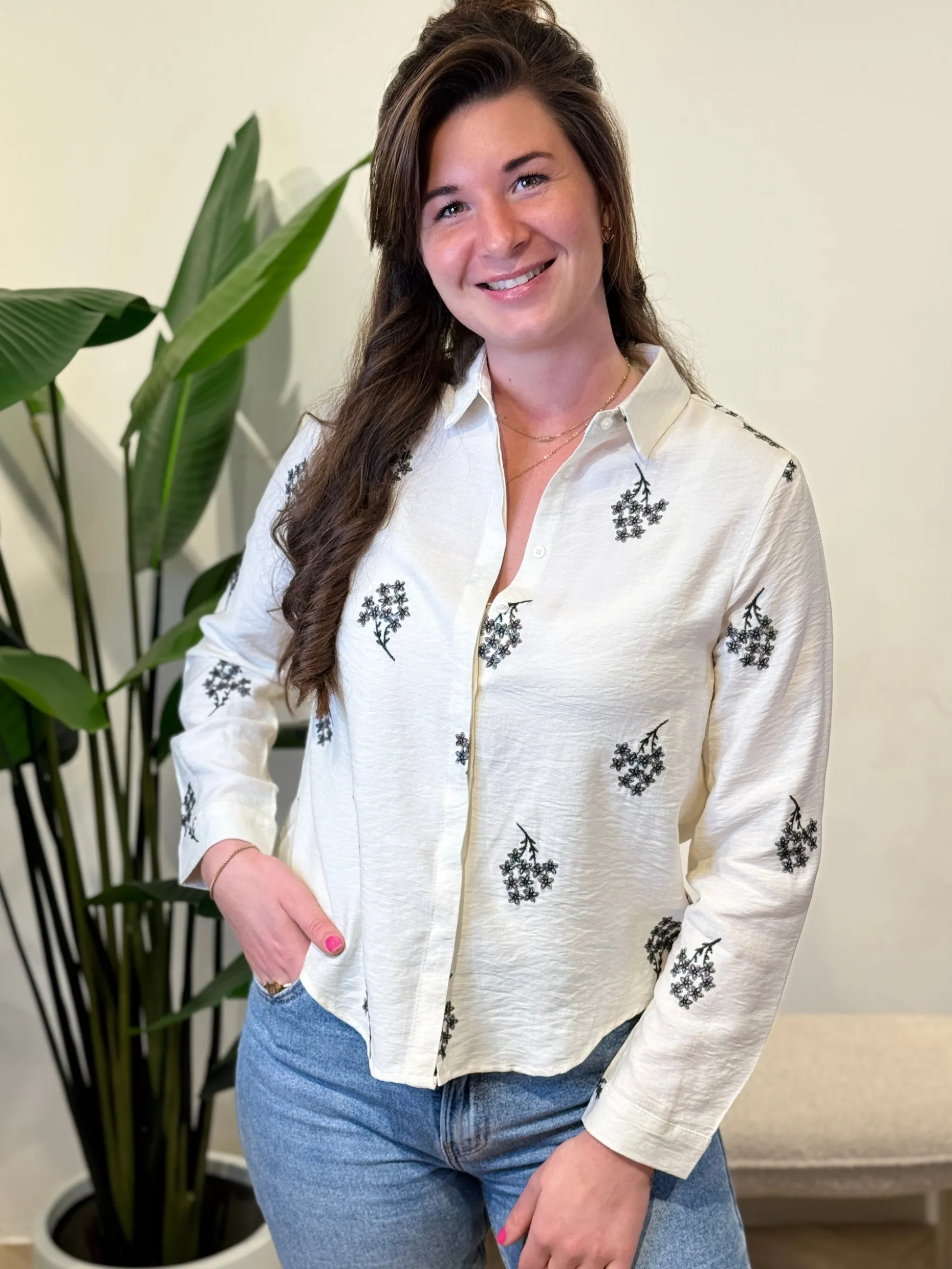 Blouse Janine off-white