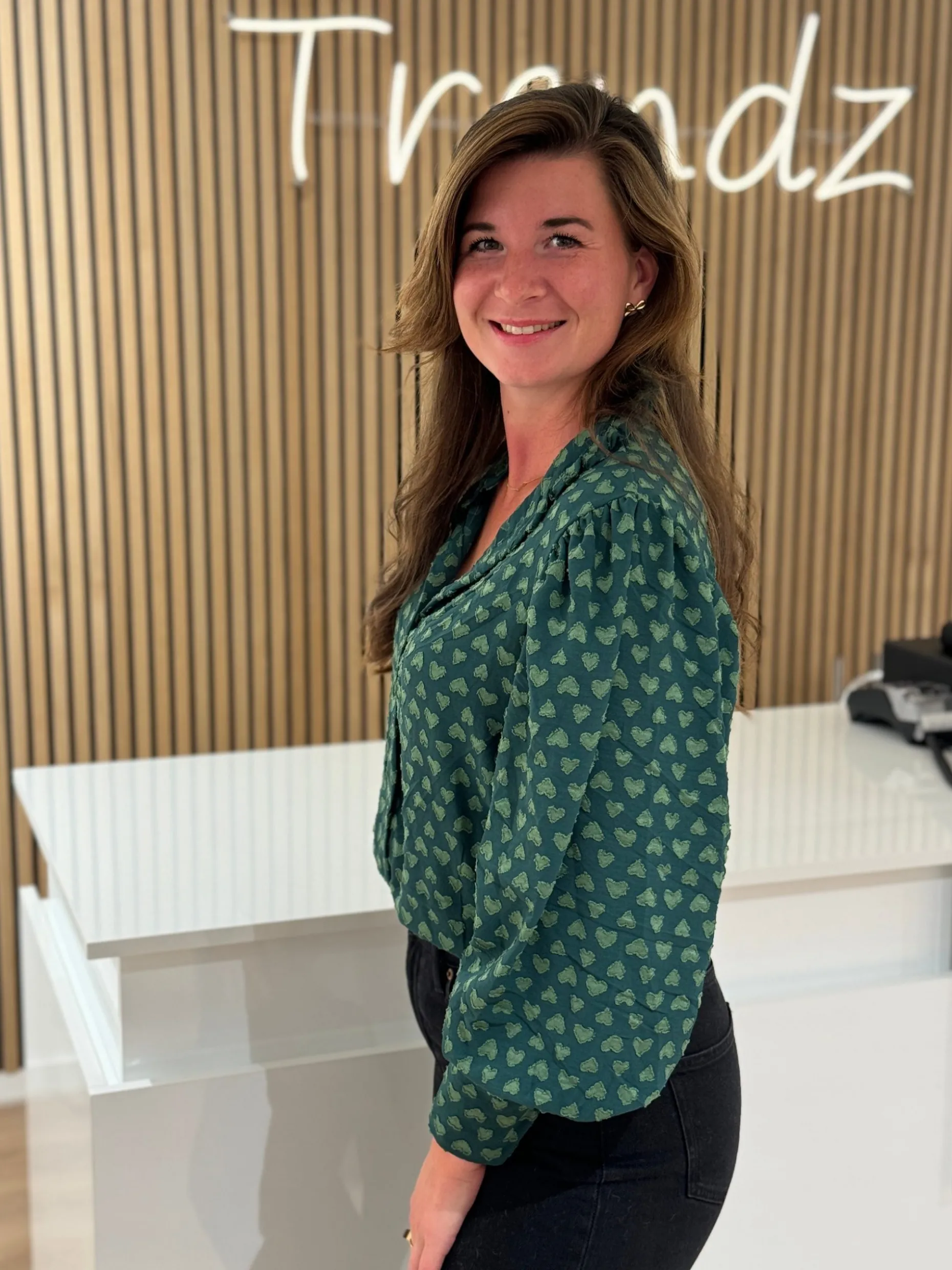 Blouse Lieve groen