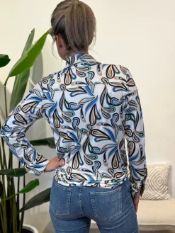 Blouse Senna blauw