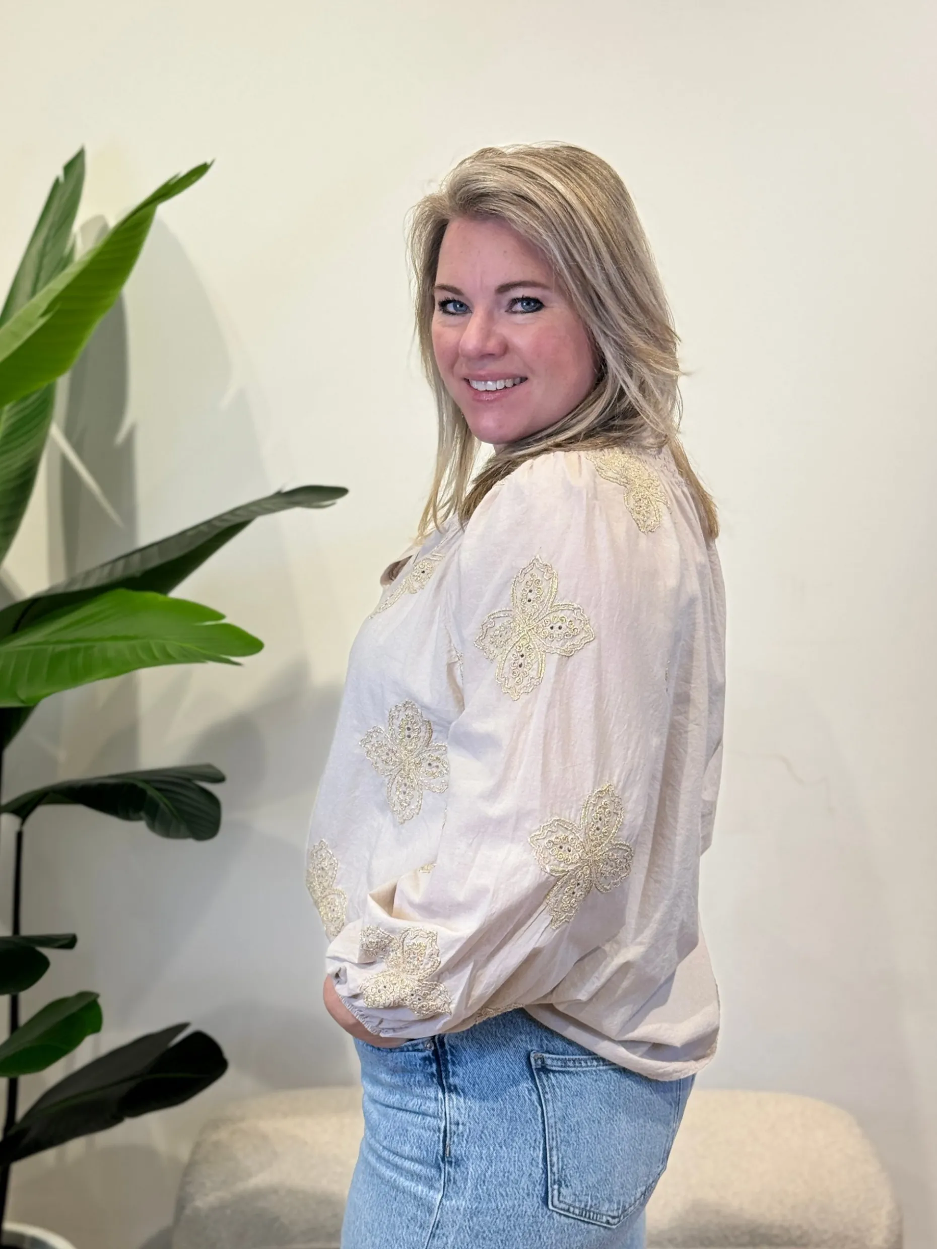 Blouse Sylke beige