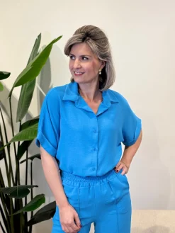 Blouse Tara blauw