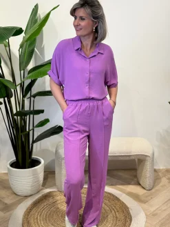 Blouse Tara paars