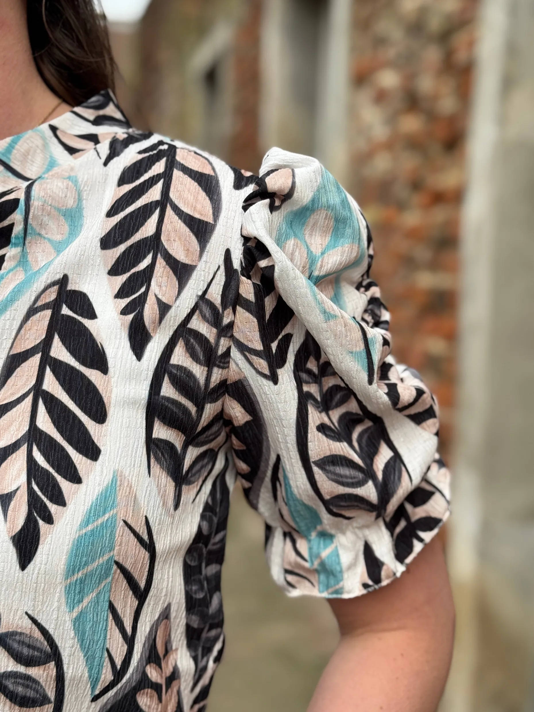Blouse Yvon turquoise