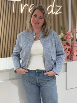 Bomber Eef blauw