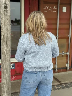 Bomber Eef blauw