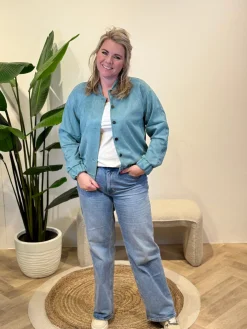 Bomberjasje Kate zeegroen