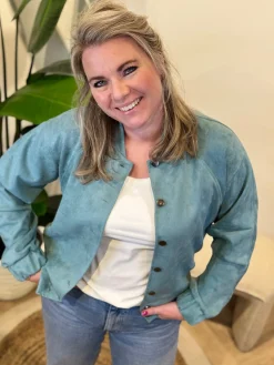 Bomberjasje Kate zeegroen