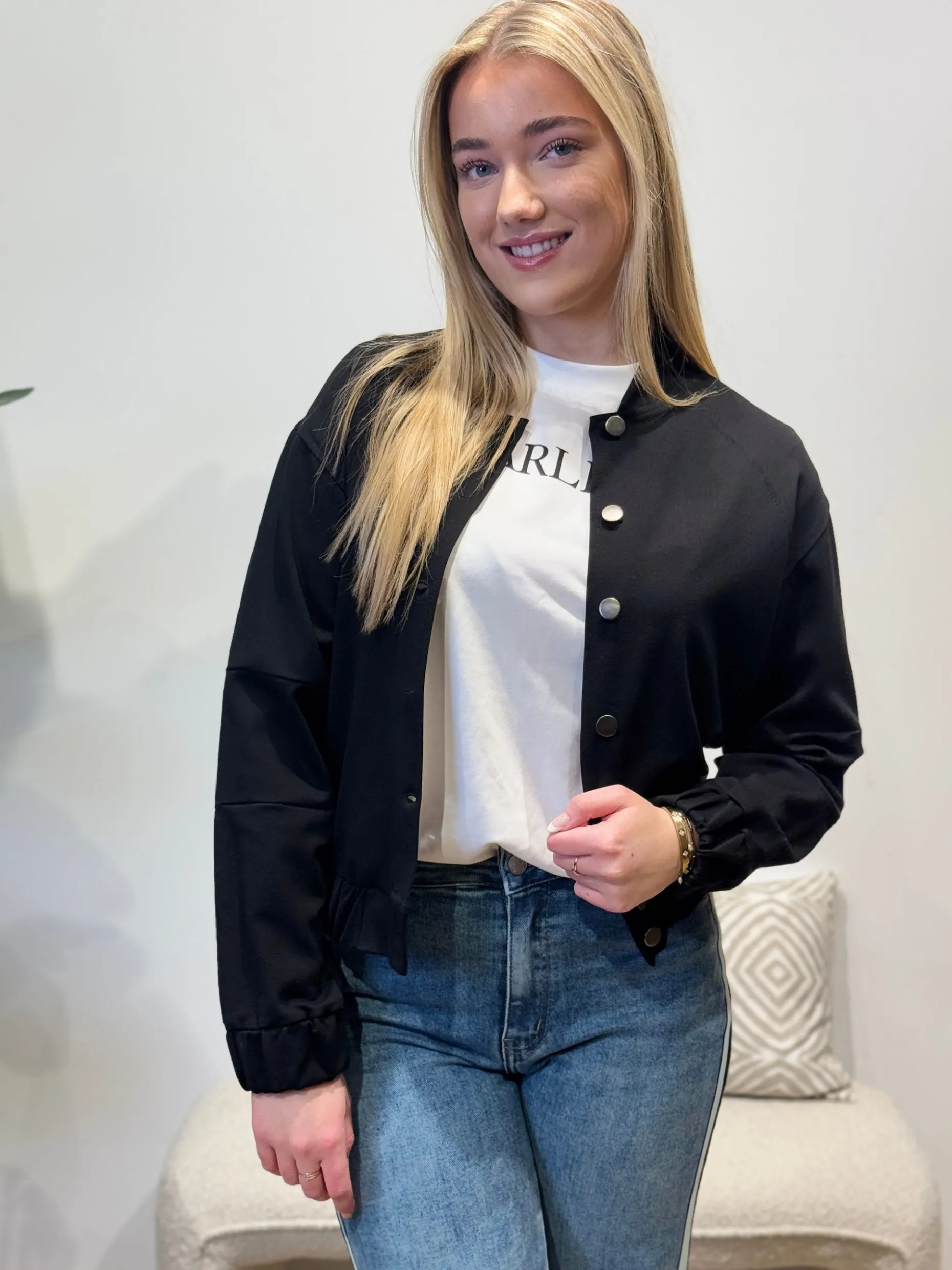 Bomberjasje Lena zwart
