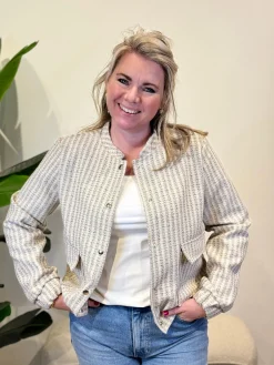Bomberjasje Ruth beige
