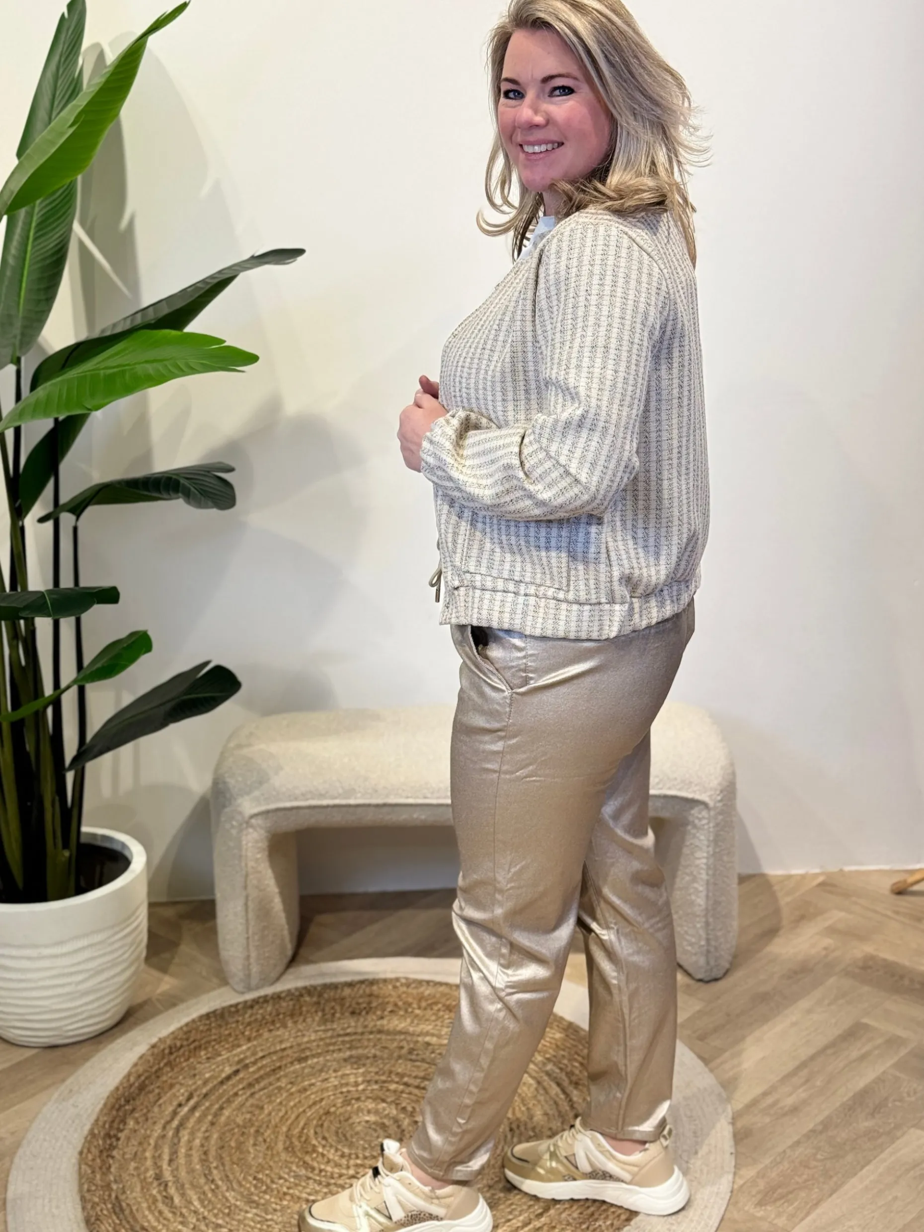 Bomberjasje Ruth beige