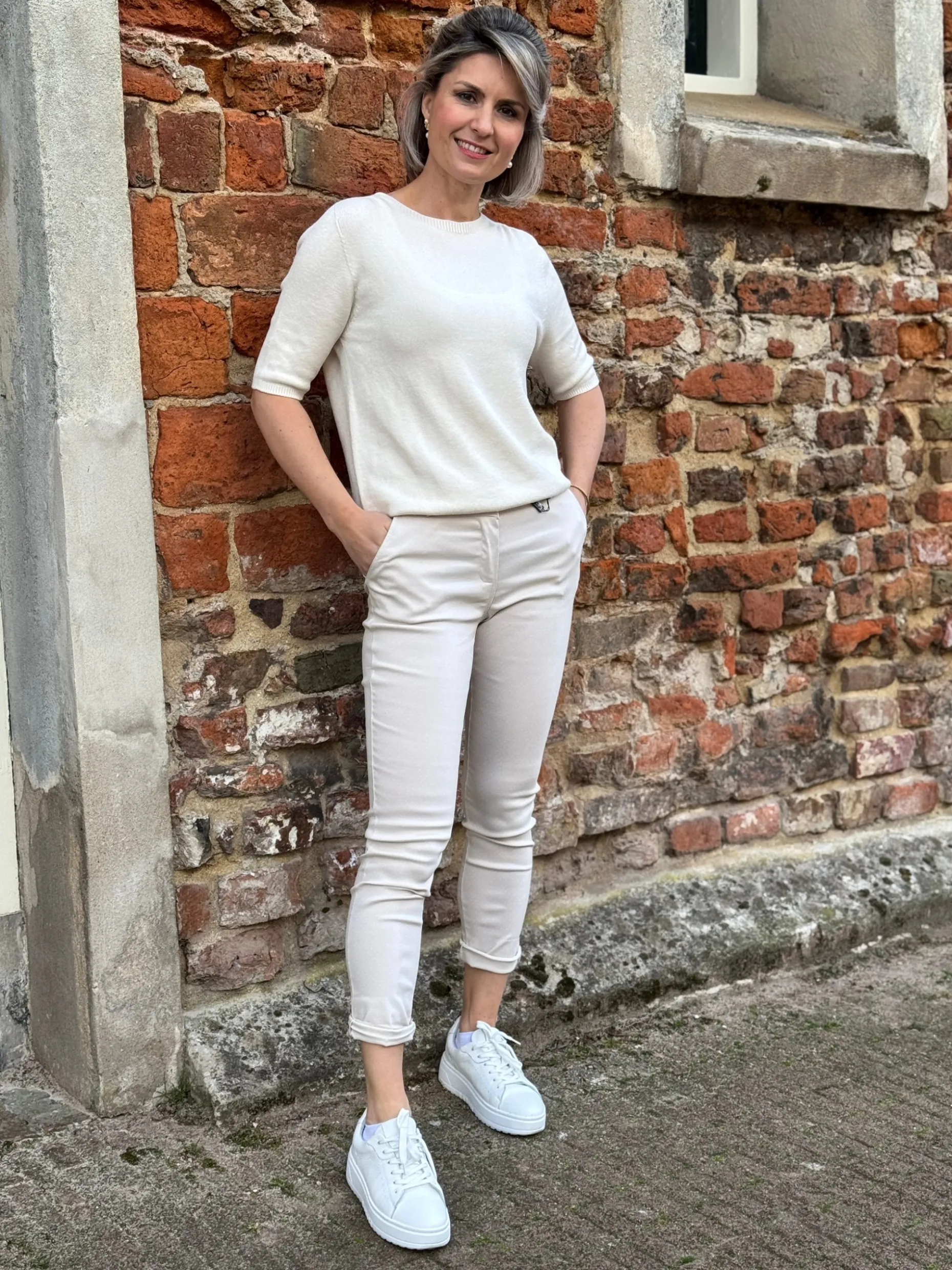 Broek Liva beige