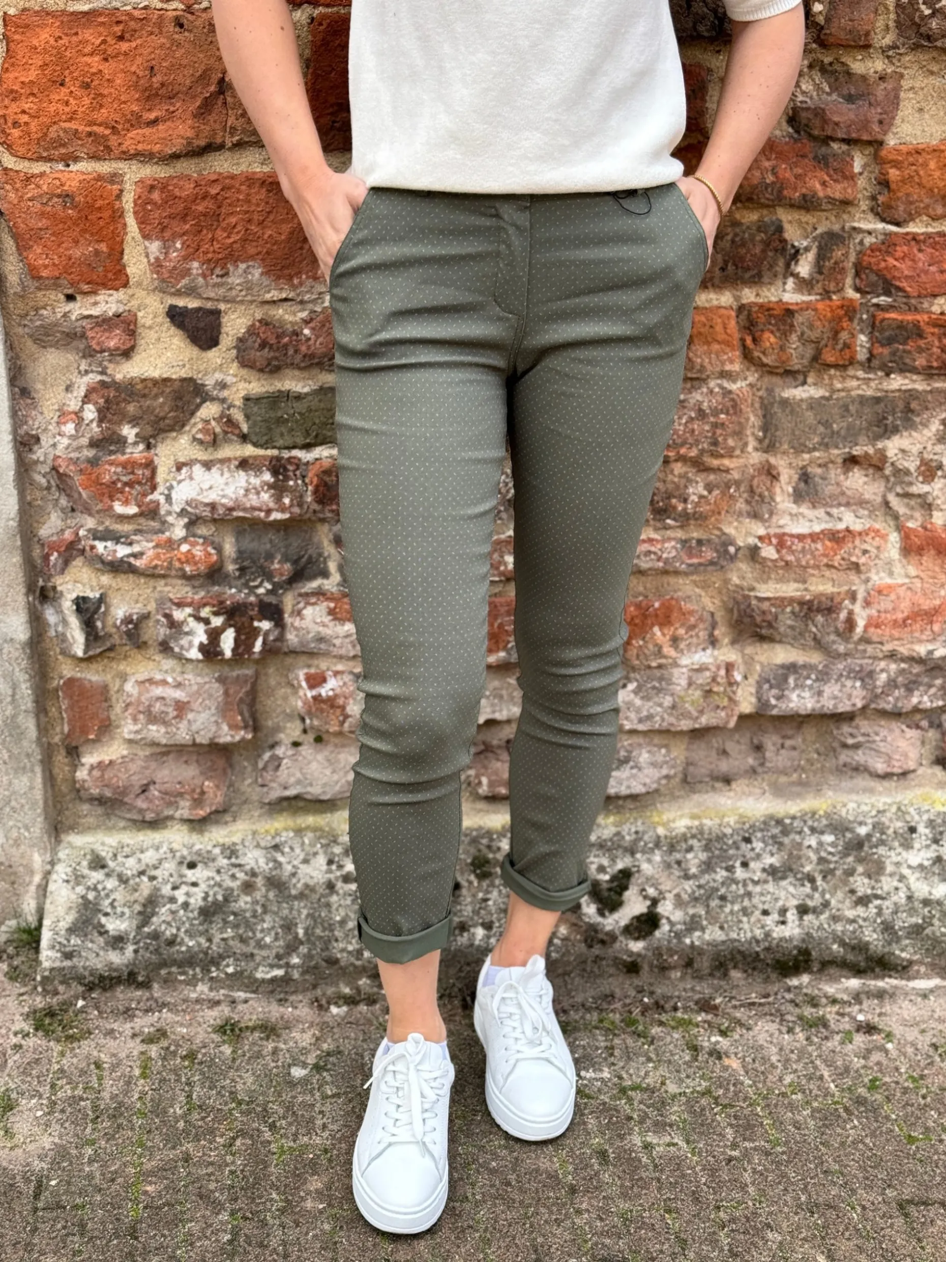 Broek Liva groen