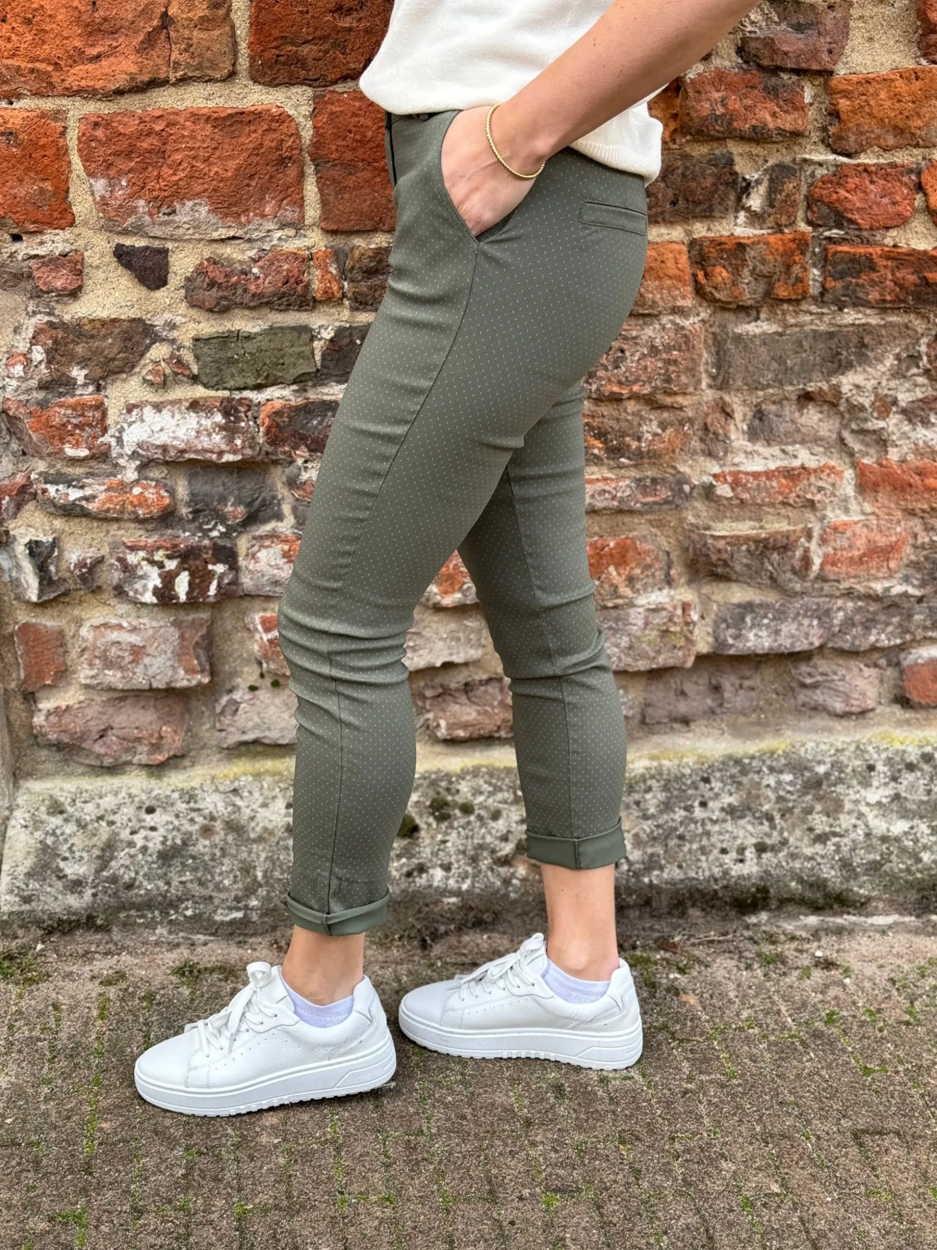 Broek Liva groen