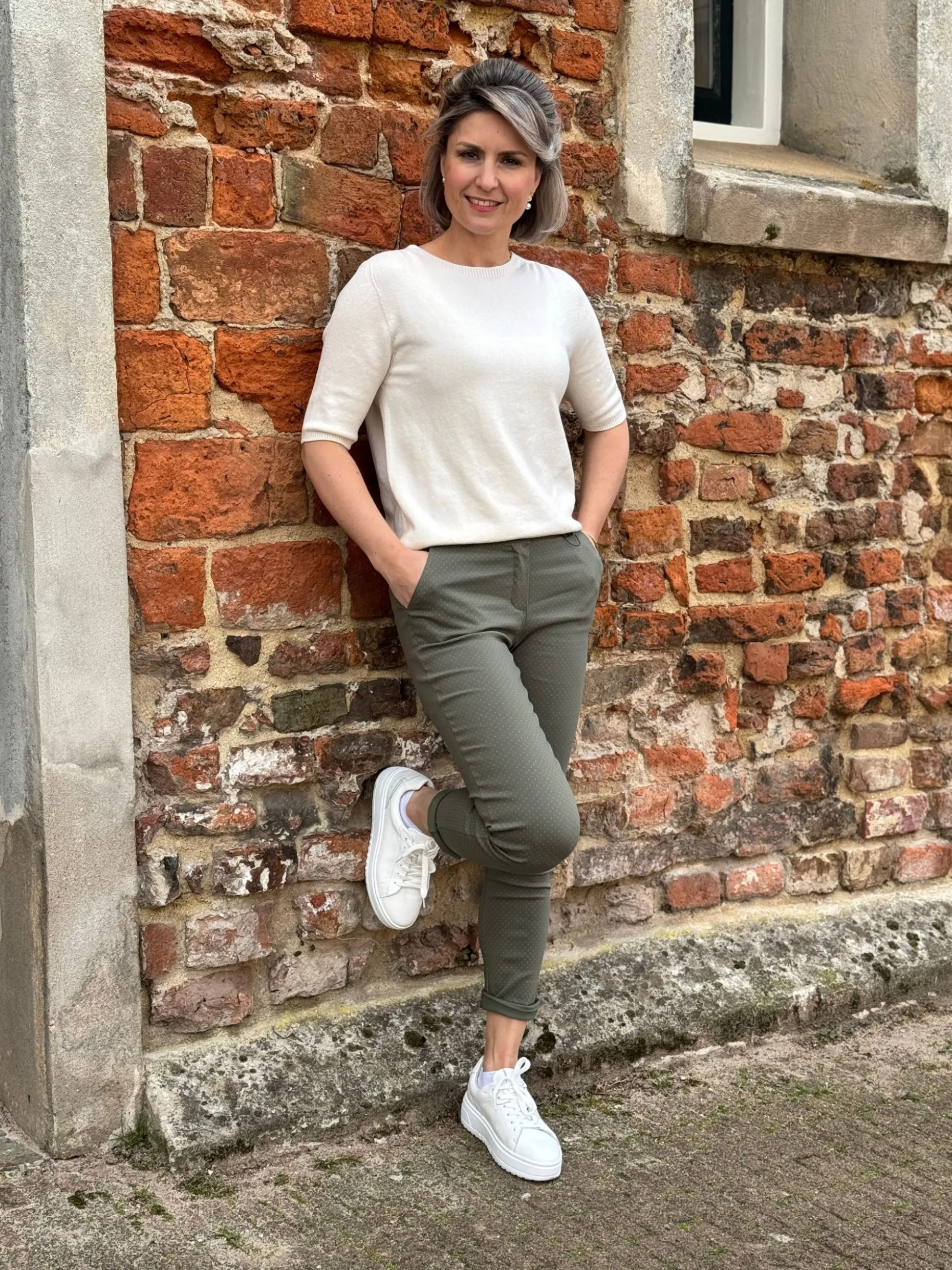 Broek Liva groen