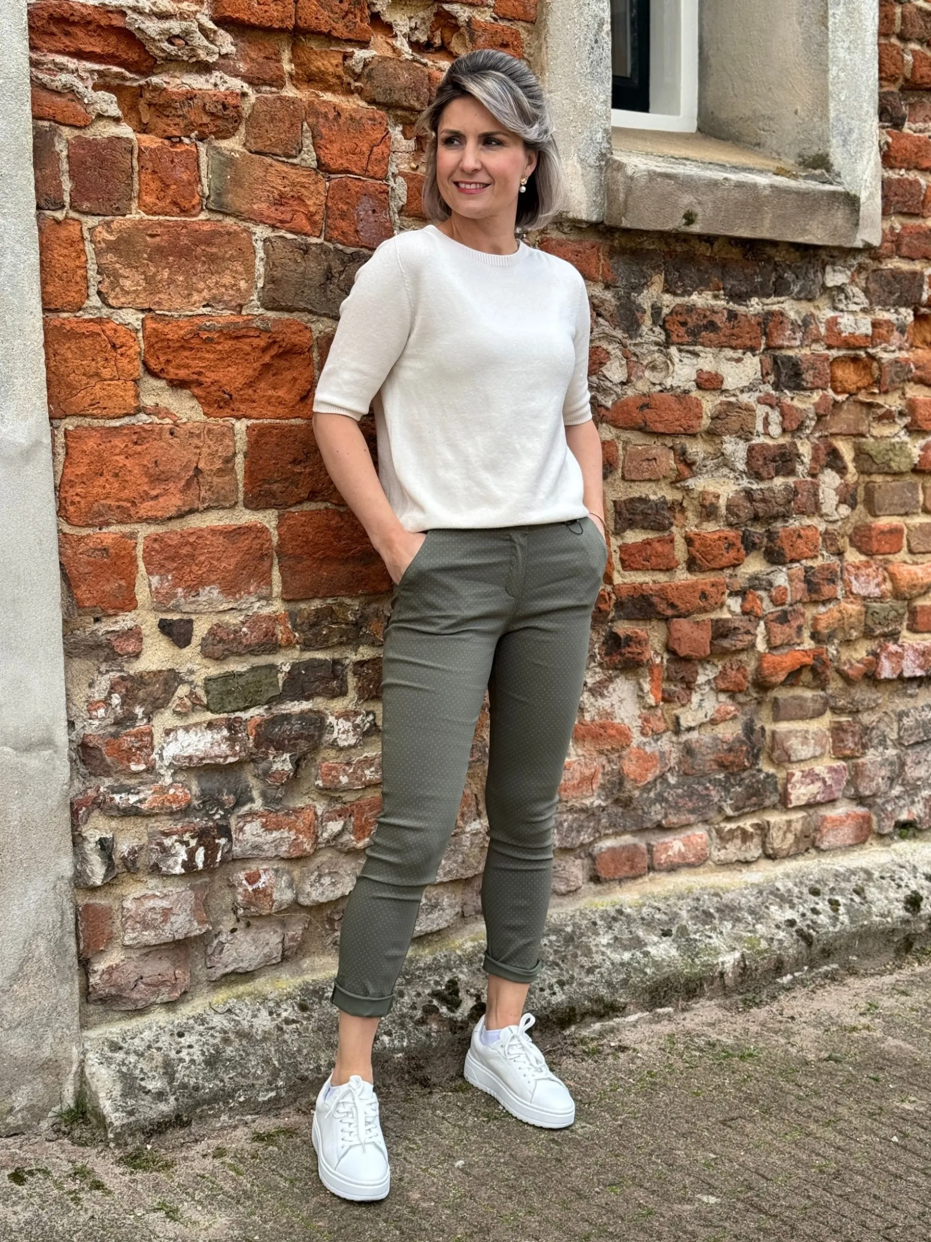 Broek Liva groen
