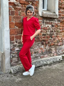 Broek Philou rood