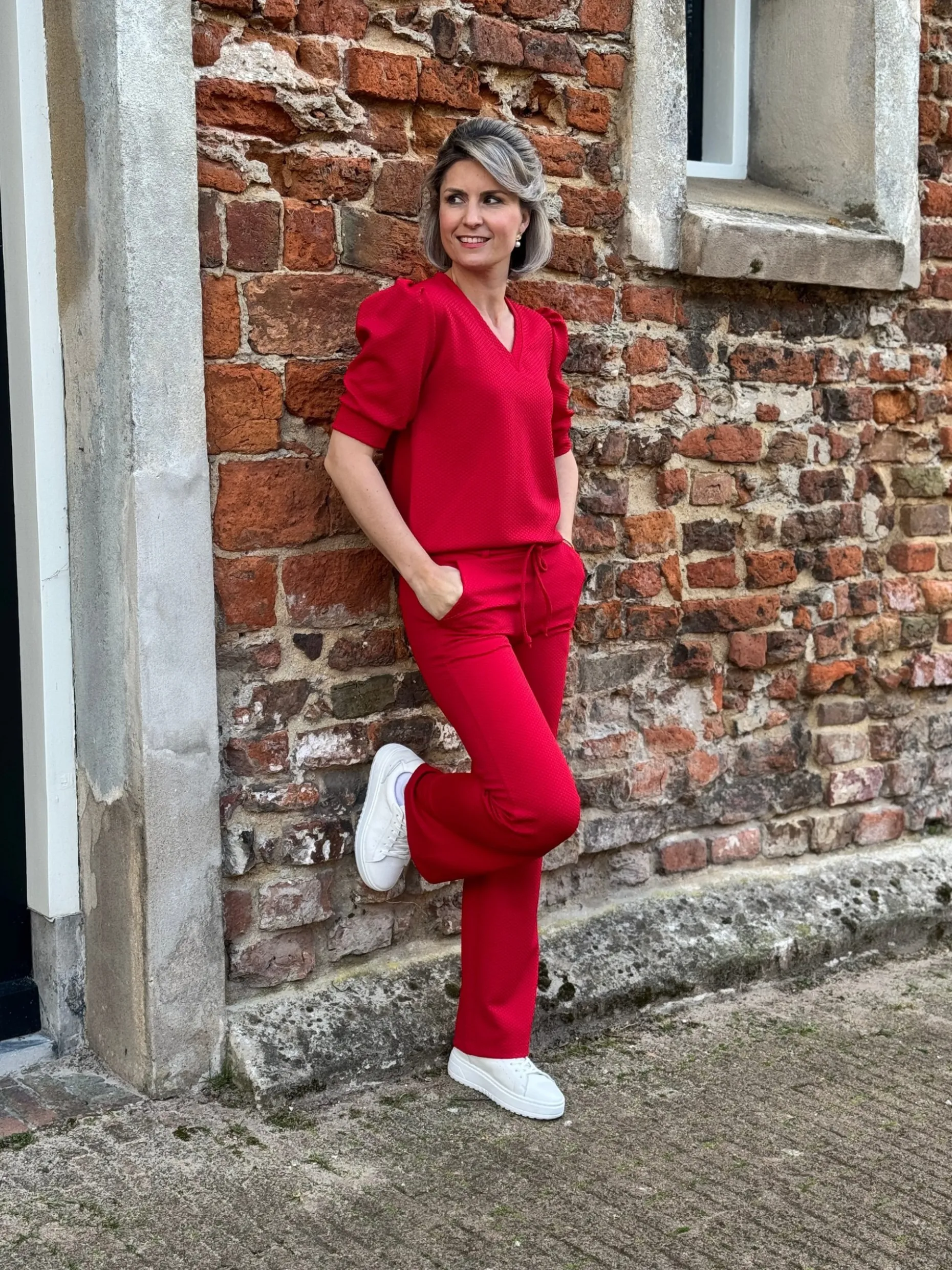 Broek Philou rood