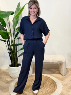 Broek Tara donkerblauw