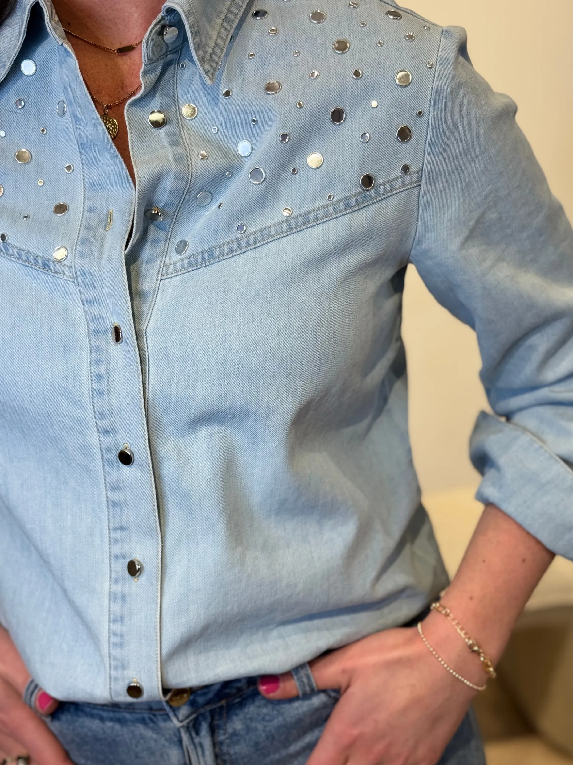 Denim blouse Rinske