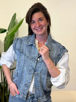 Denim gilet Djazz