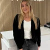 Gebreid vestje Ella zwart