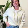Hoodie heart gold