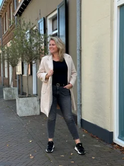 Jas Noortje beige
