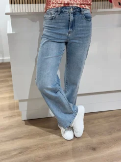 Jeans Karlijn blue wide leg