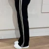Jeans Maud zwart wide leg
