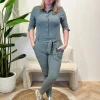 Jumpsuit Travelstof Emily Balsam Green