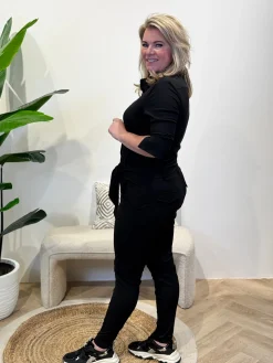 Jumpsuit Travelstof Emily black